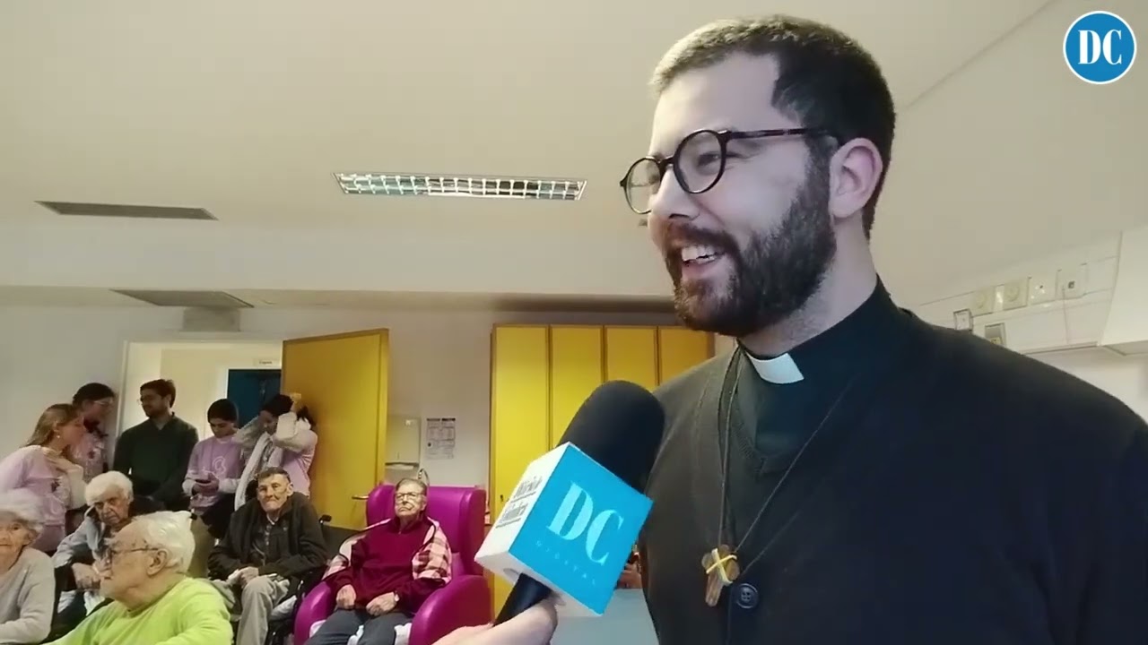 Padre Lourenço Lino, de 27 anos, acompanha Missão País em Cantanhede e Pocariça