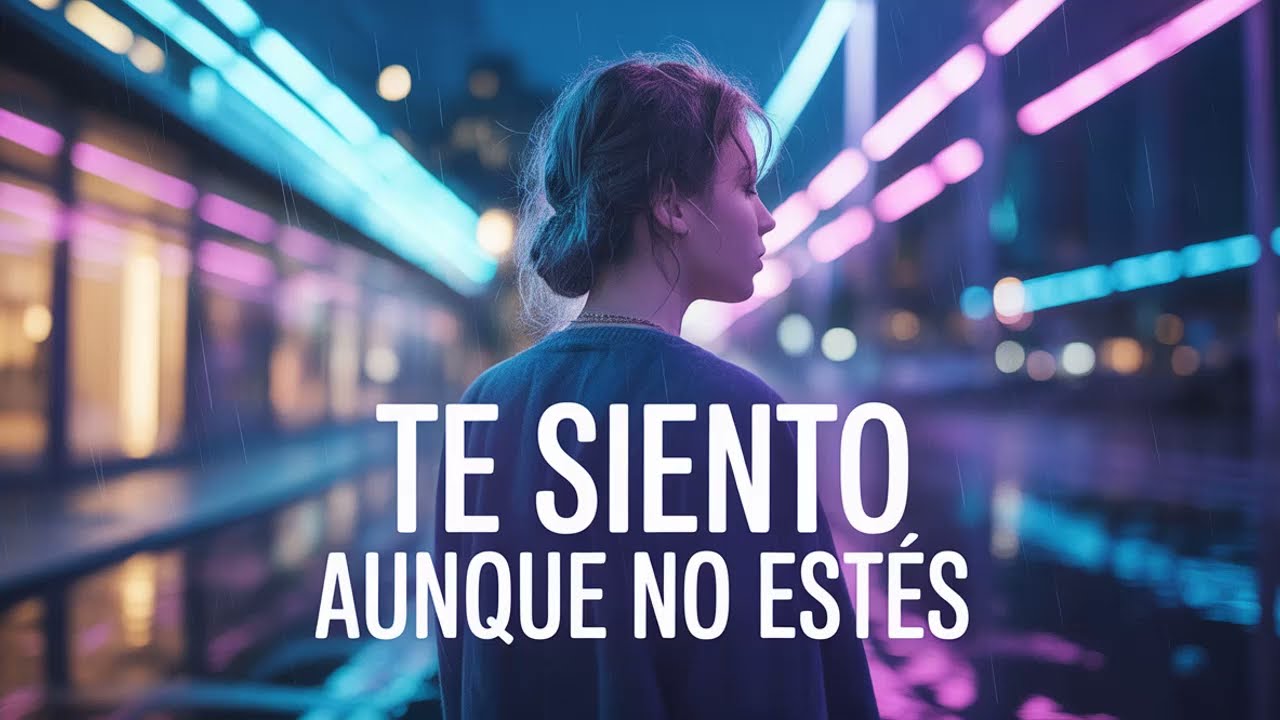 Te Siento Aunque No Estés 💔⚡ | Electro Romántico Emocional