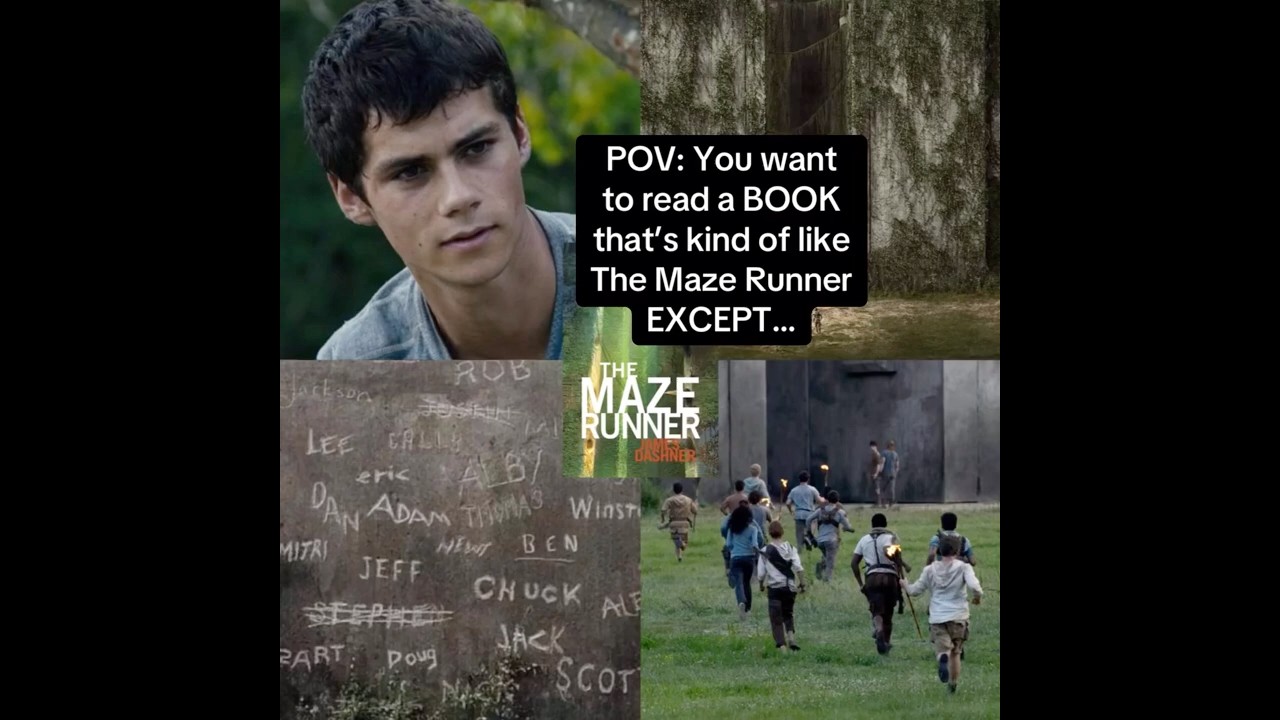 POV: You want to read a BOOK that&rsquo;s kind of like The Maze Runner EXCEPT&hellip;