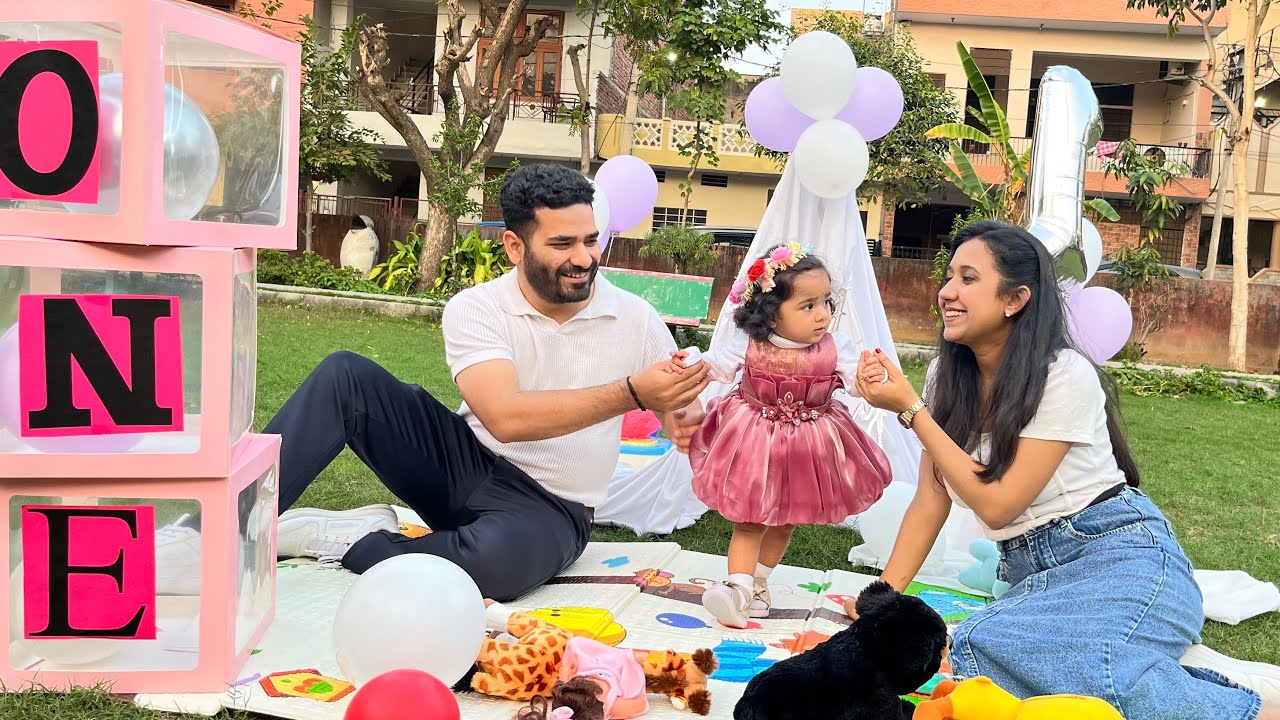 Pre-birthday Shoot For Baby Girl Saisha’s 1st Birthday