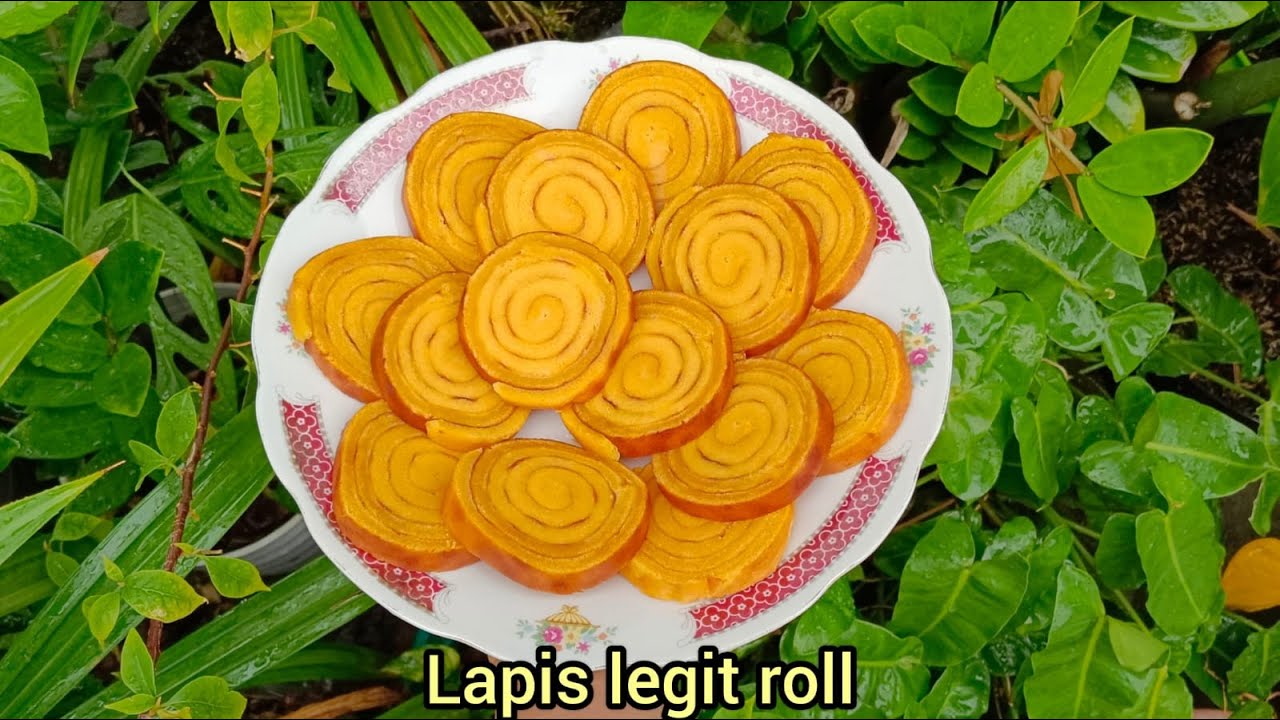 Cara membuat lapis legit roll