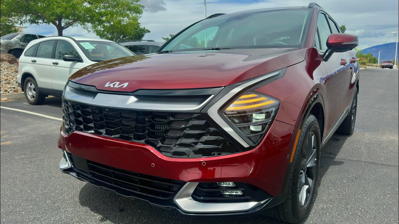 2024 Kia Sportage Hybrid - Sx Prestige - Dawning Red - AWD - Walkaround