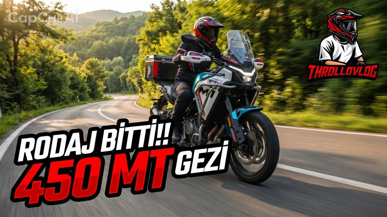 CFMoto 450 MT Rodaj tamamlama ve Gezi | Eğlenceli anlar | Grup Sürüşü 