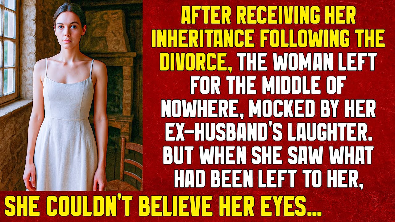 After receiving her inheritance following the divorce, the woman left for the middle of nowhere