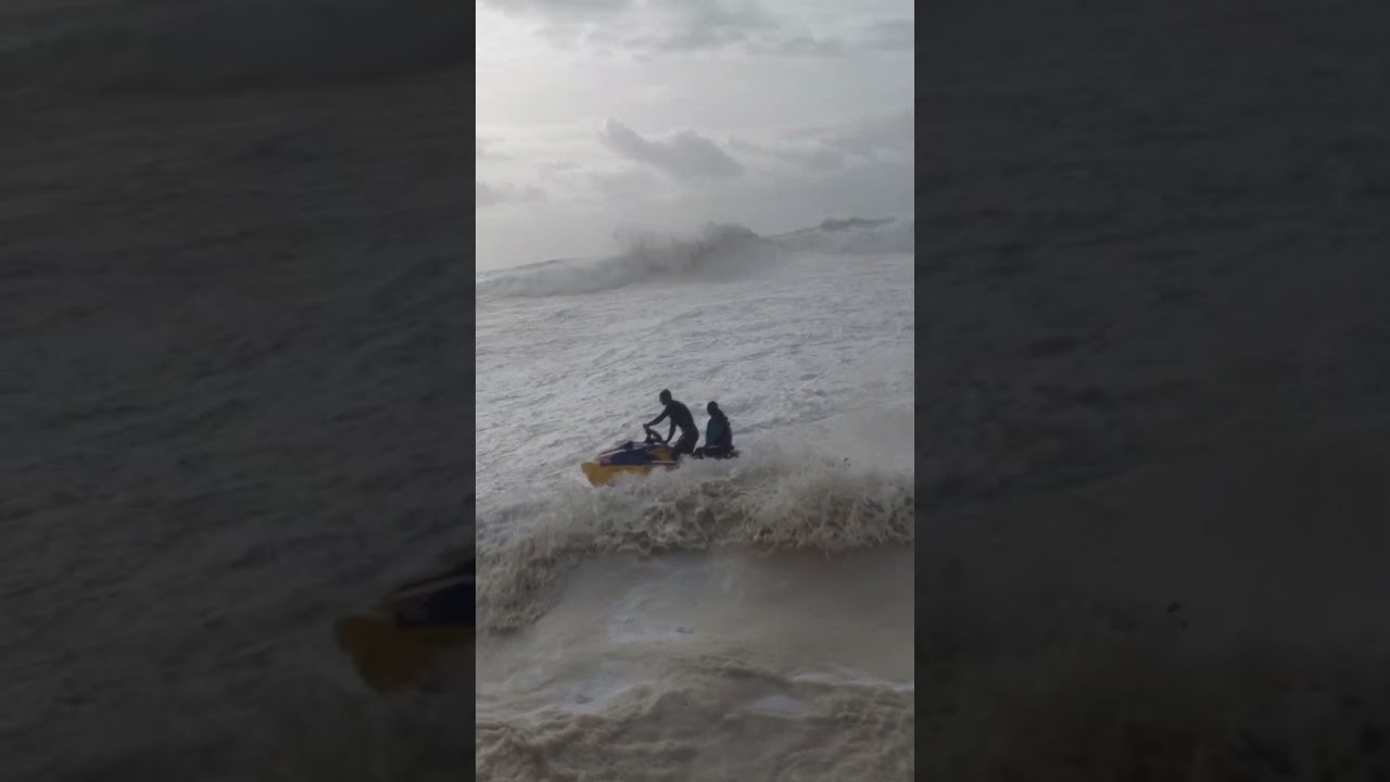 Nazar&eacute; in the worst mood! No mercy for Lucas Chumbo! #bigwaves