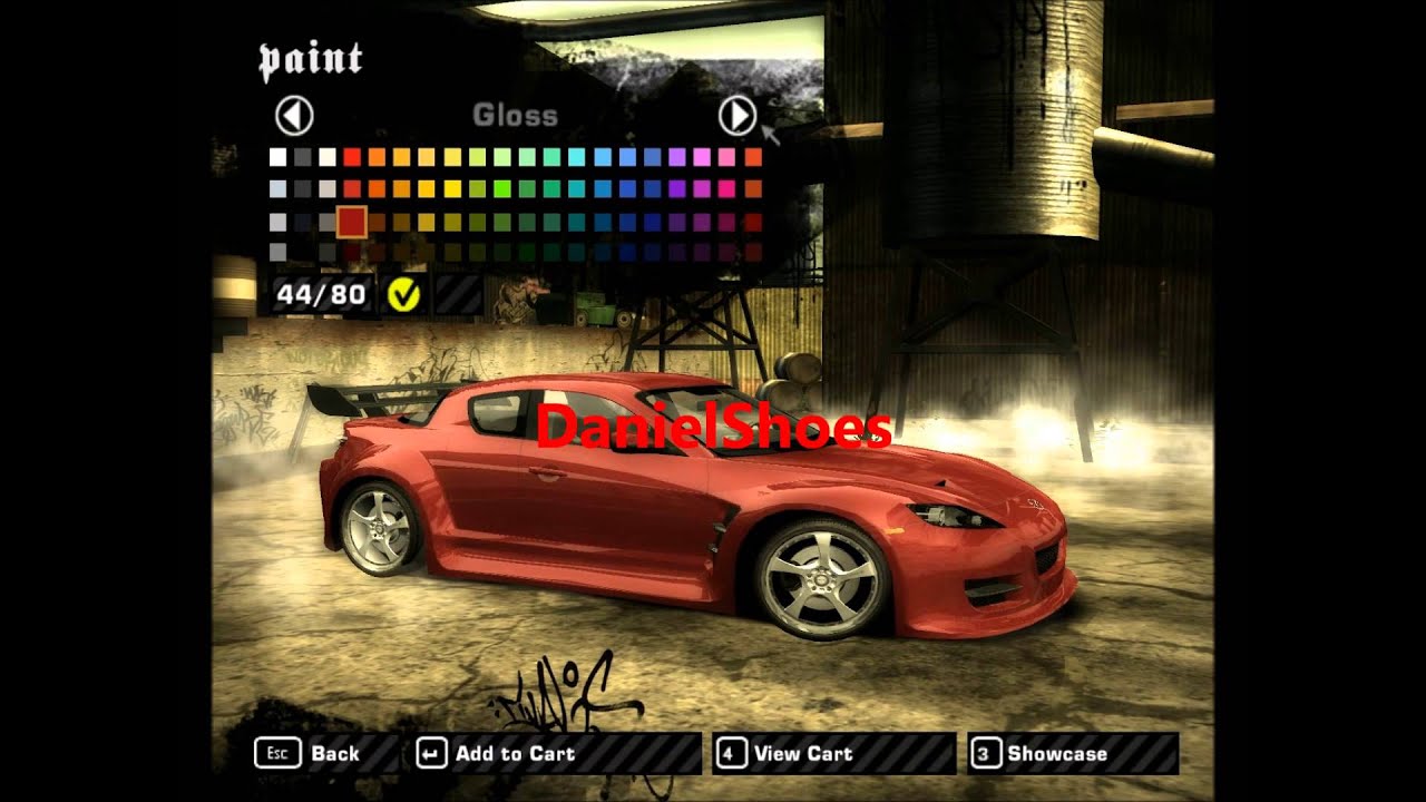 NFS MW - How to build Izzy's Mazda RX8 (Blacklist #12)