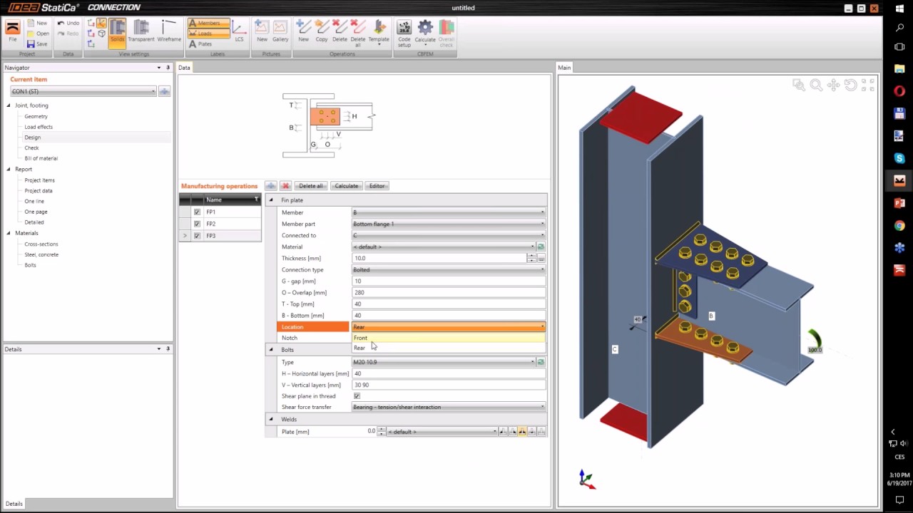 Calculation of steel connection stiffness &ndash; reinvented!
