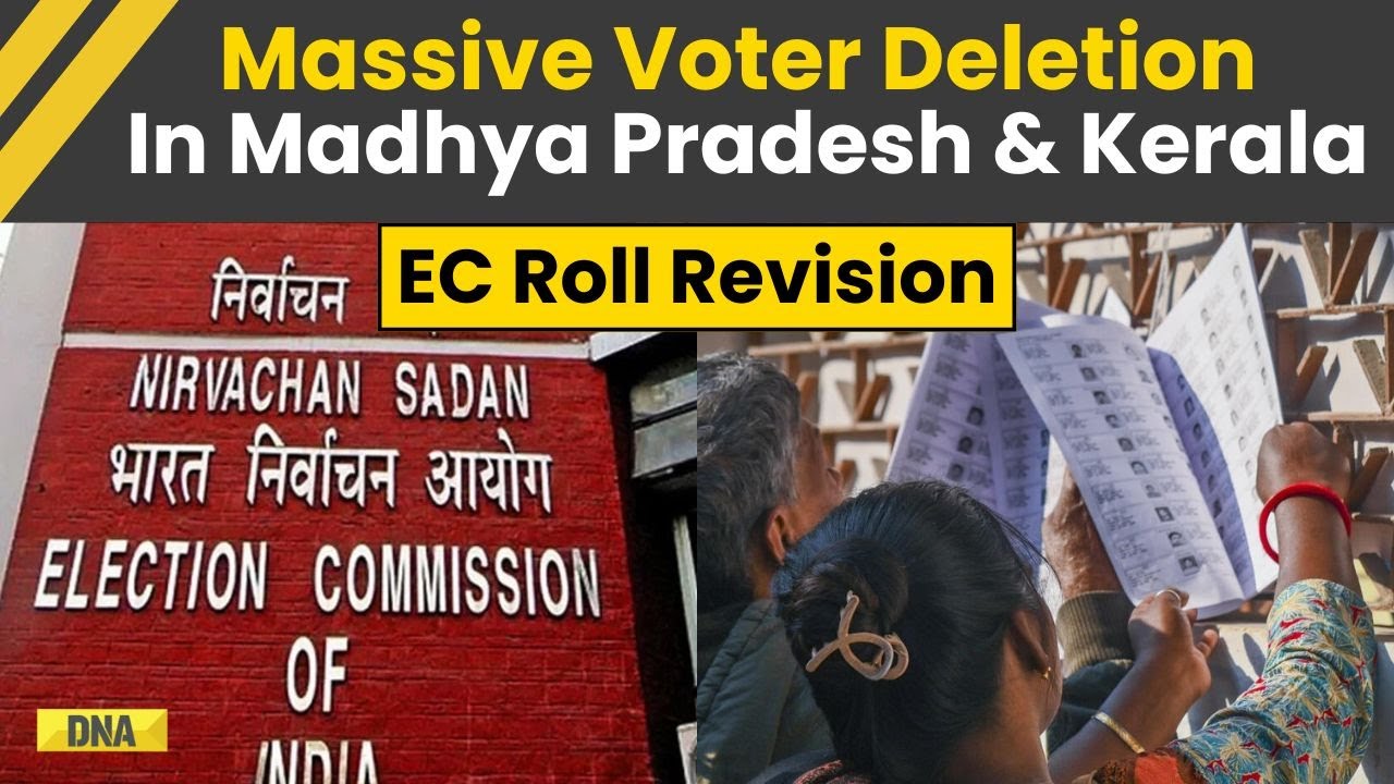 SIR News: EC&rsquo;s SIR Sweep Removes 43 Lakh Voters In MP, Over 24 Lakh in Kerala | EC Roll Revision