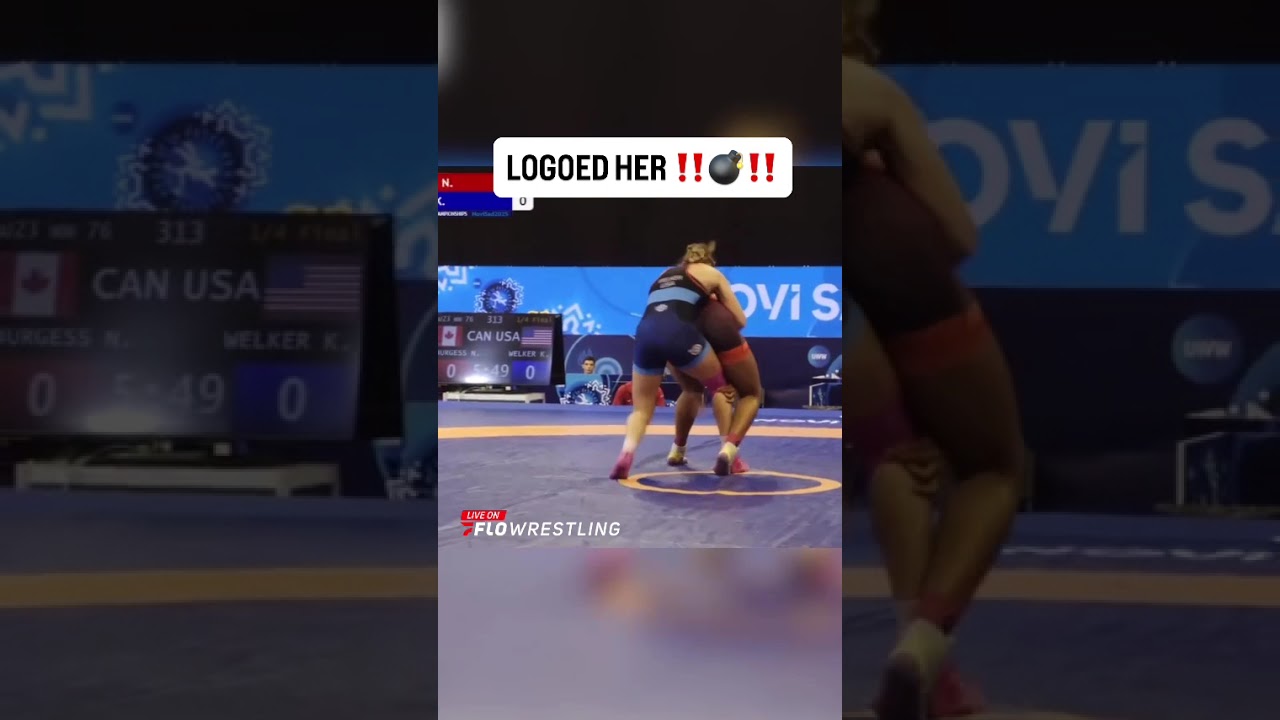Kylie Welker hit a picture perfect back arch for 5️⃣ in the U23 World quarters! #u23worlds