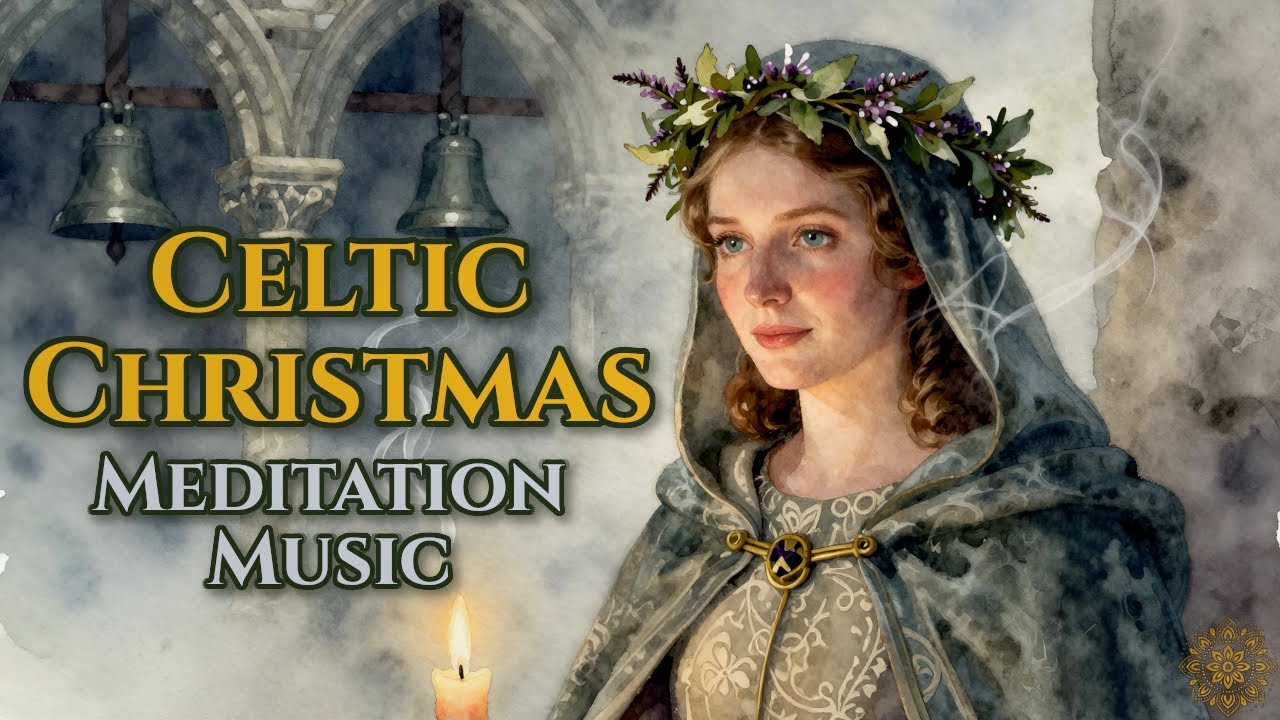Celtic Christmas Music 🎄 Harp & Choir | Celtic Christmas Blessing (2 Hours)
