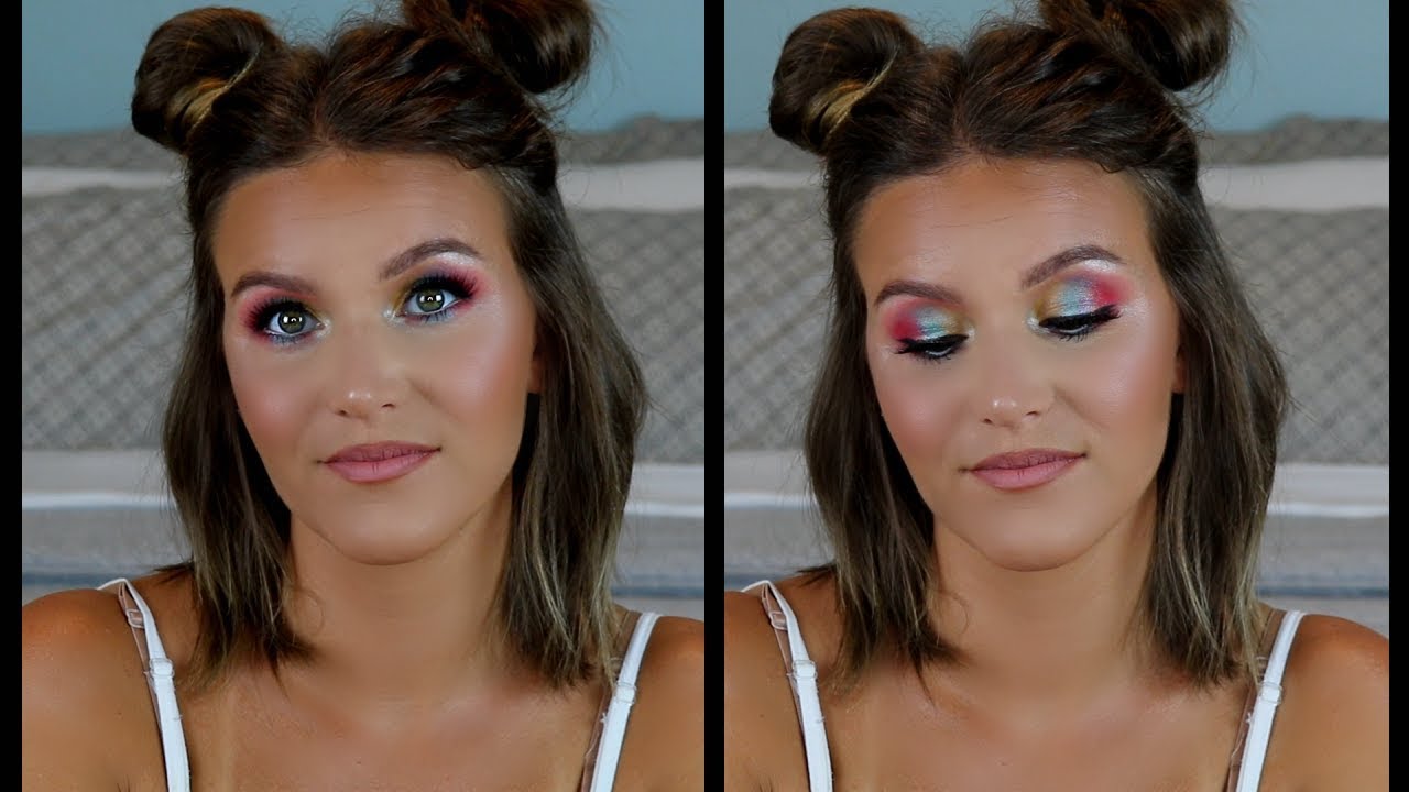 FUN & COLORFUL Makeup Tutorial / Jessica York