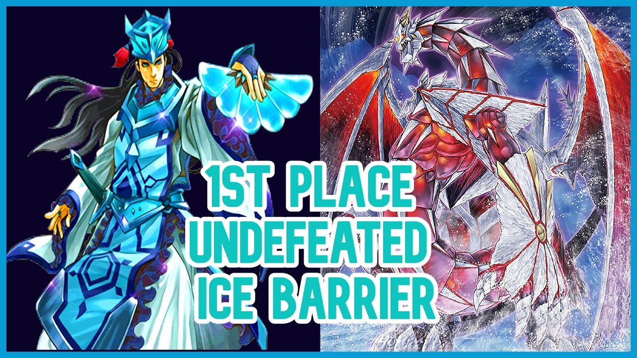 Undefeated 1st Place Ice Barrier Deck - August 2024