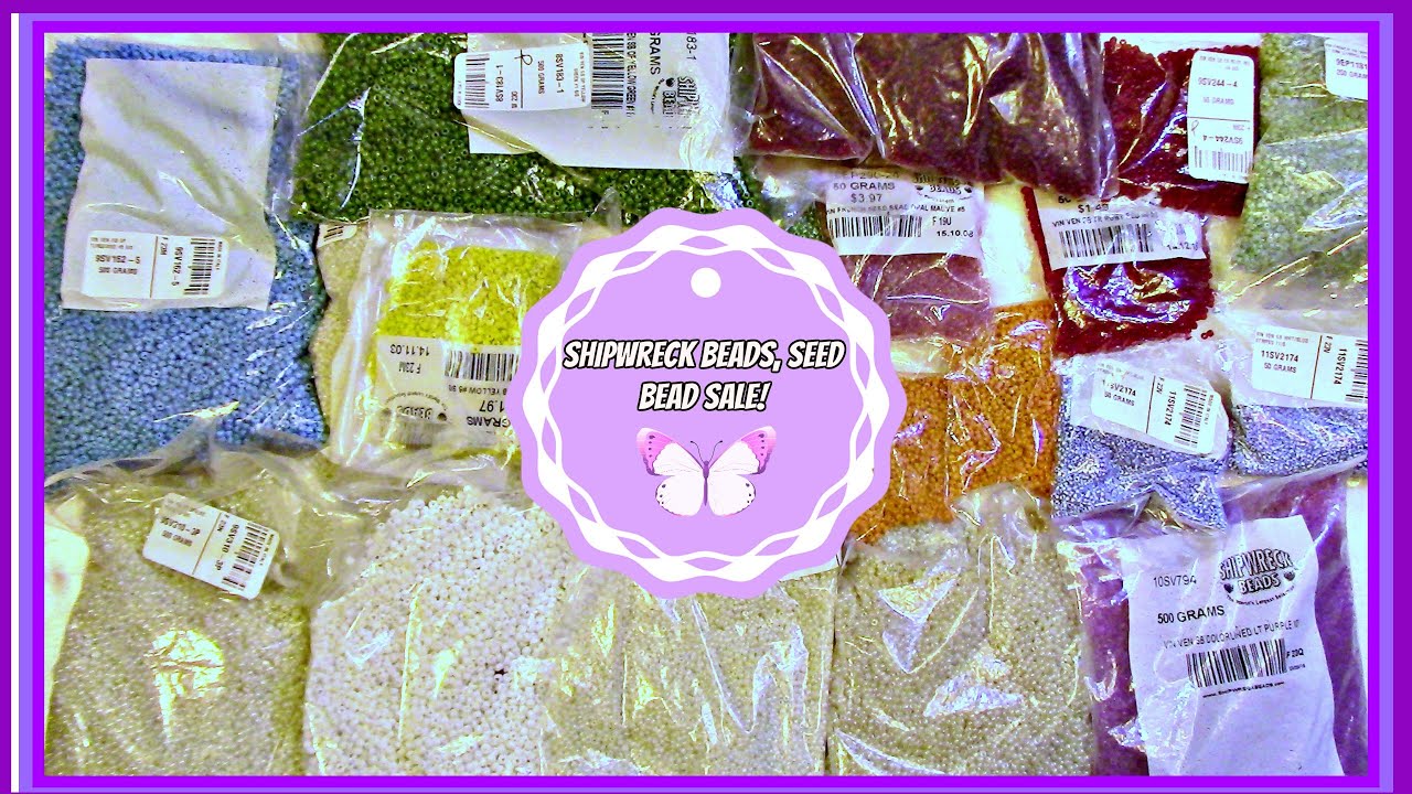 Shipwreck Beads, Seed Bead Sale, Super Cheap!