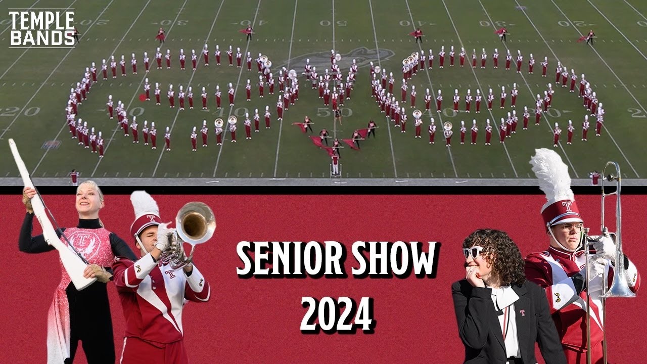 Senior Show 2024 / Temple University Diamond Marching Band