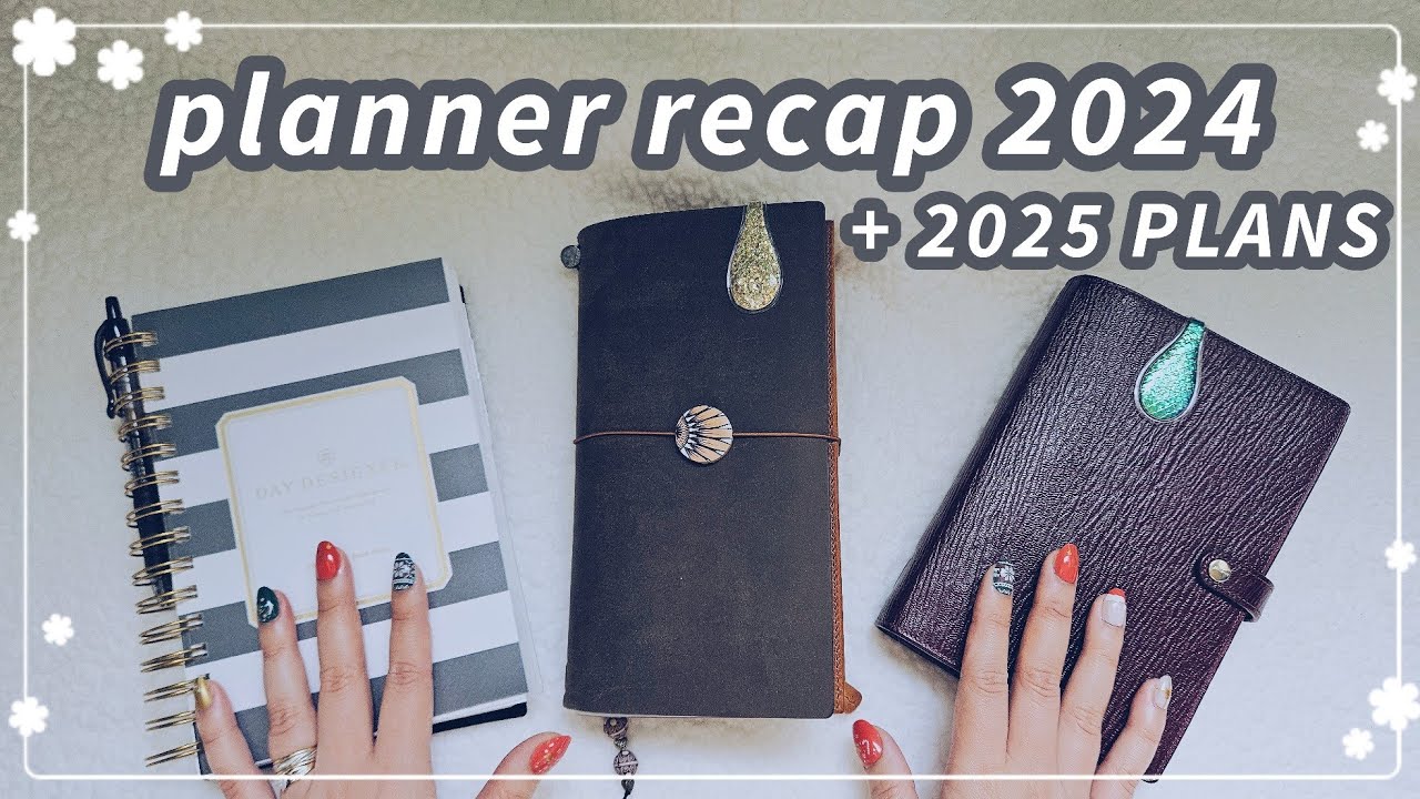 Planner Recap 2024 + Plans for 2025 | Filofax, Day Designer, Sterling Ink Common Planner