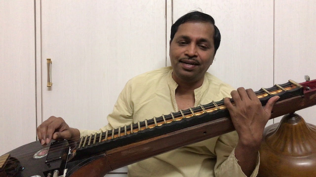 Класс 1. Как перебирать струны и играть первый саралисварам в темпе 50, 55, 60 ударов в минуту