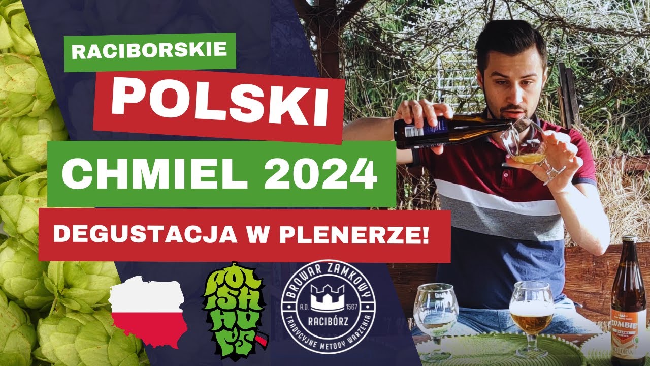 Raciborskie Polski Chmiel 2024 - degustacja 3 piw na chmielach: Izabella, Vermelho, Zombie