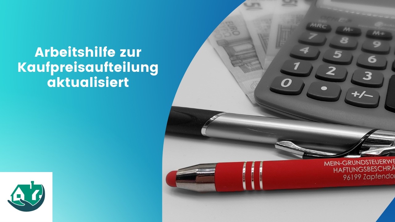 Kaufpreisaufteilung erklärt