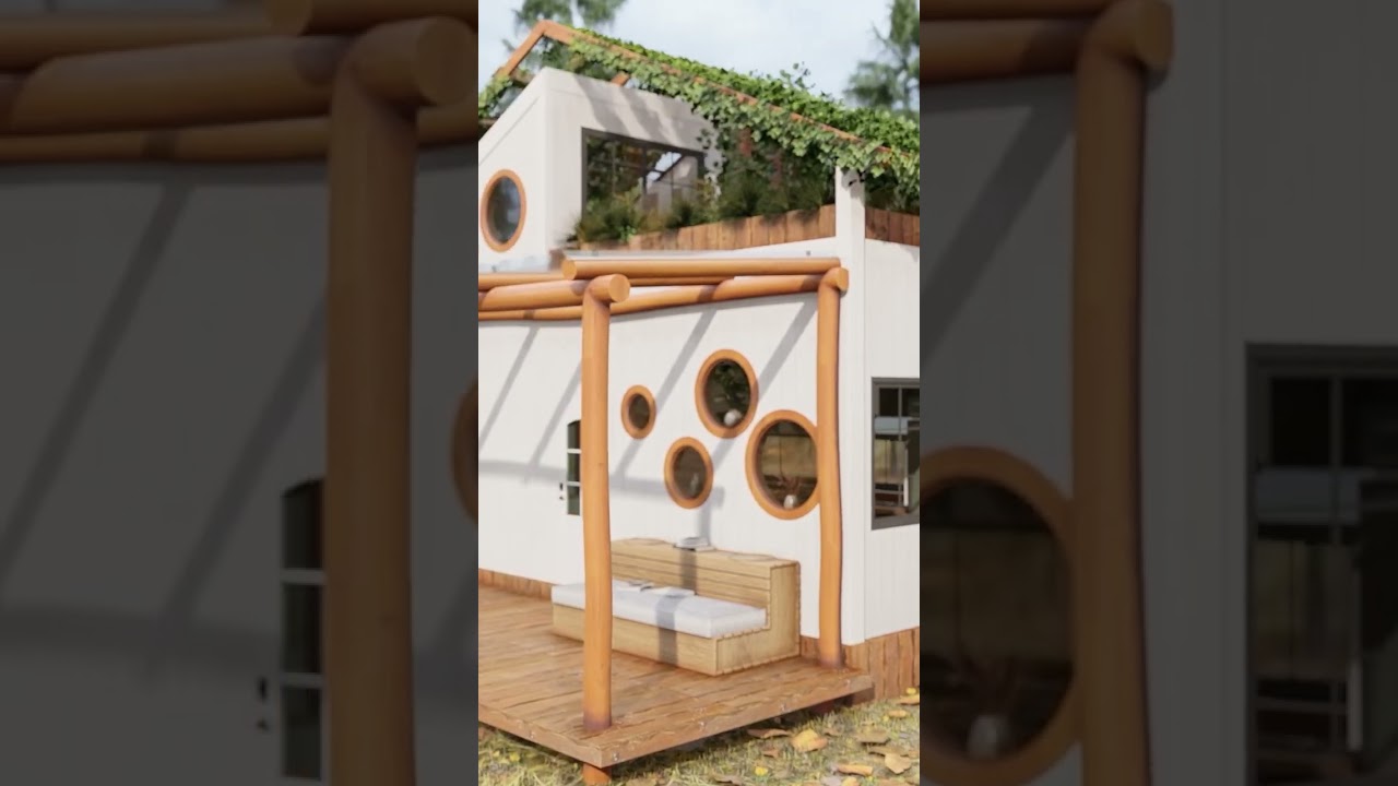 Tiny House Tour, Minimalist Airbnb Stunning on Field! 