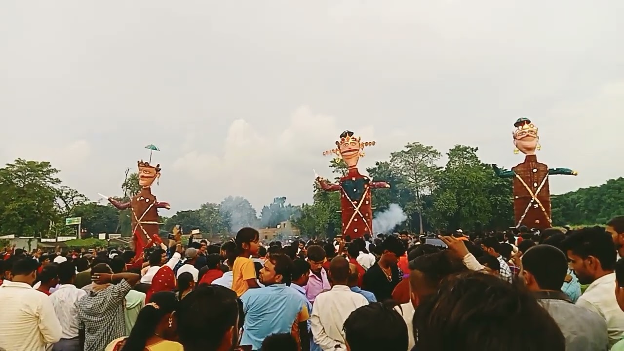 Bochaha Mela ravan ka Dahan