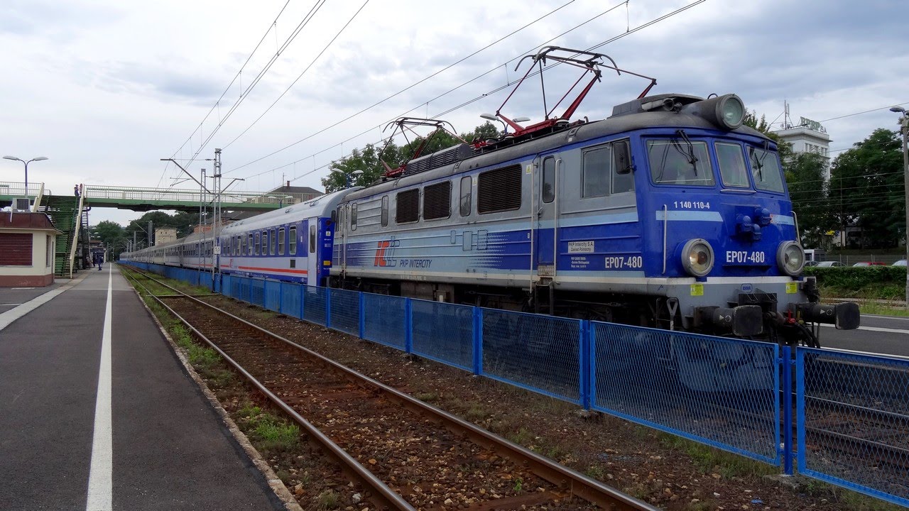 Popołudniowe pociągi EIC, TLK i KŚ w Bielsku-Białej