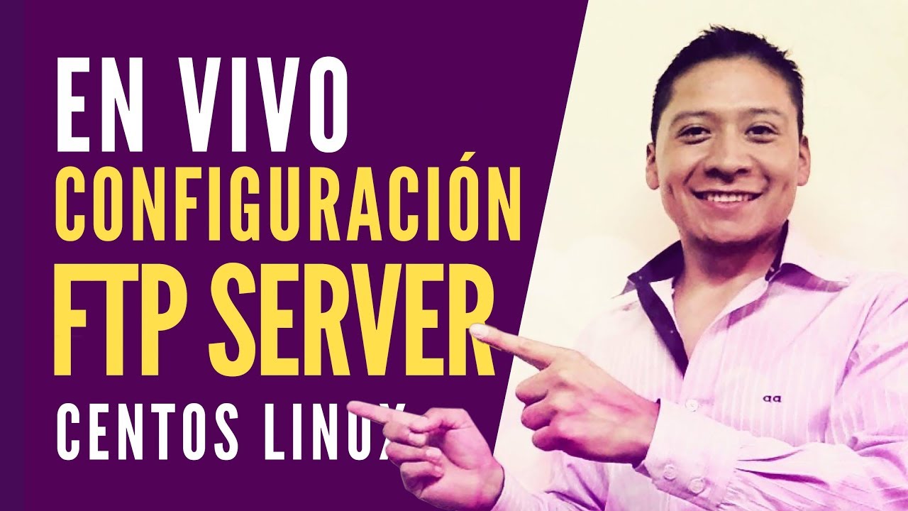 ✅✅EN VIVO - Cómo configurar un Servidor FTP en CentOS Linux 🔴✅