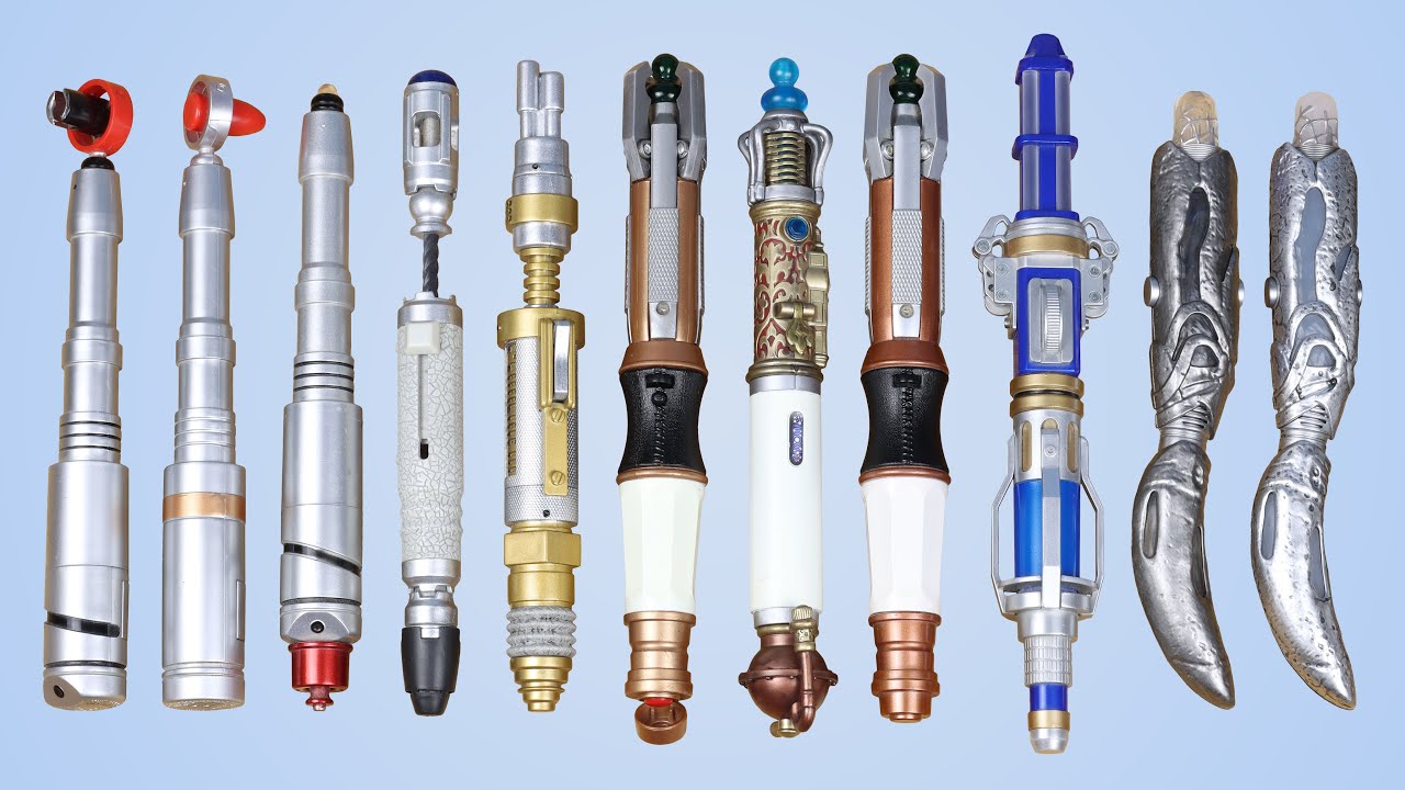 Doctor Who Collection Showcase: Character Options Sonic Screwdrivers