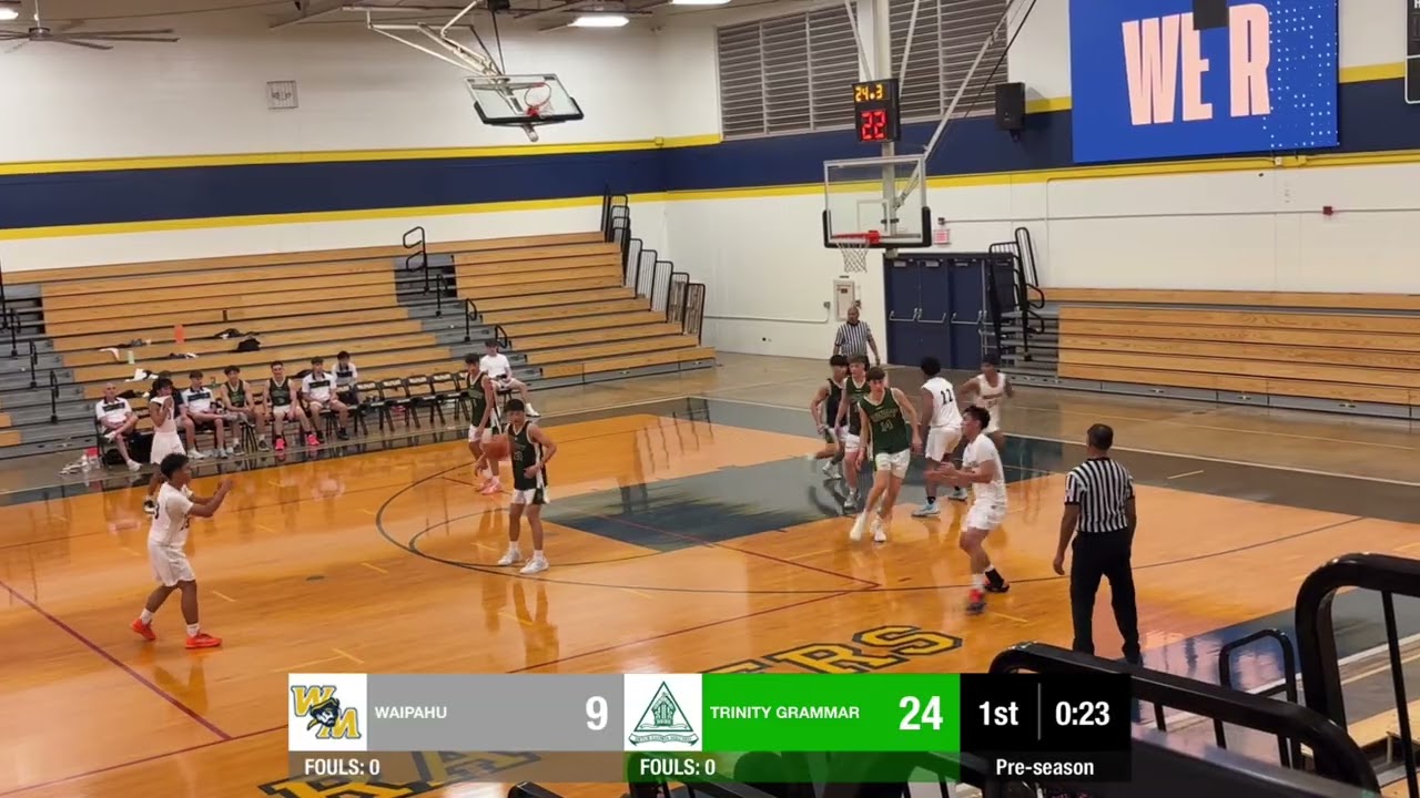 Waipahu High vs Trinity Grammar (Australia) Varsity Basketball Preseason Game 12/16/2025