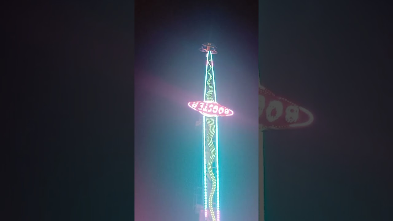 Booster at Blackpool Christmas by the Sea.