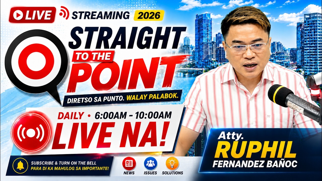 STRAIGHT TO THE POINT | Hunyo 27, 2026 - Sabado