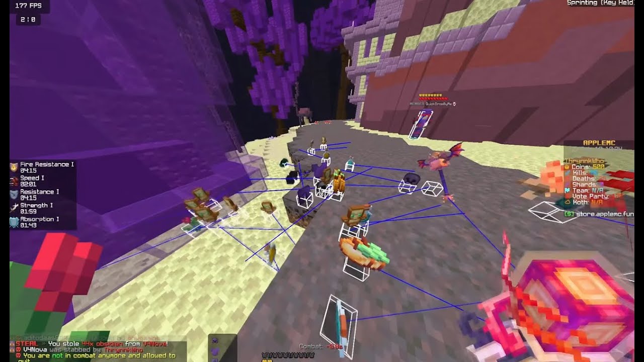 Destroying P2W Players in Apple MC Lemon Realm🍋