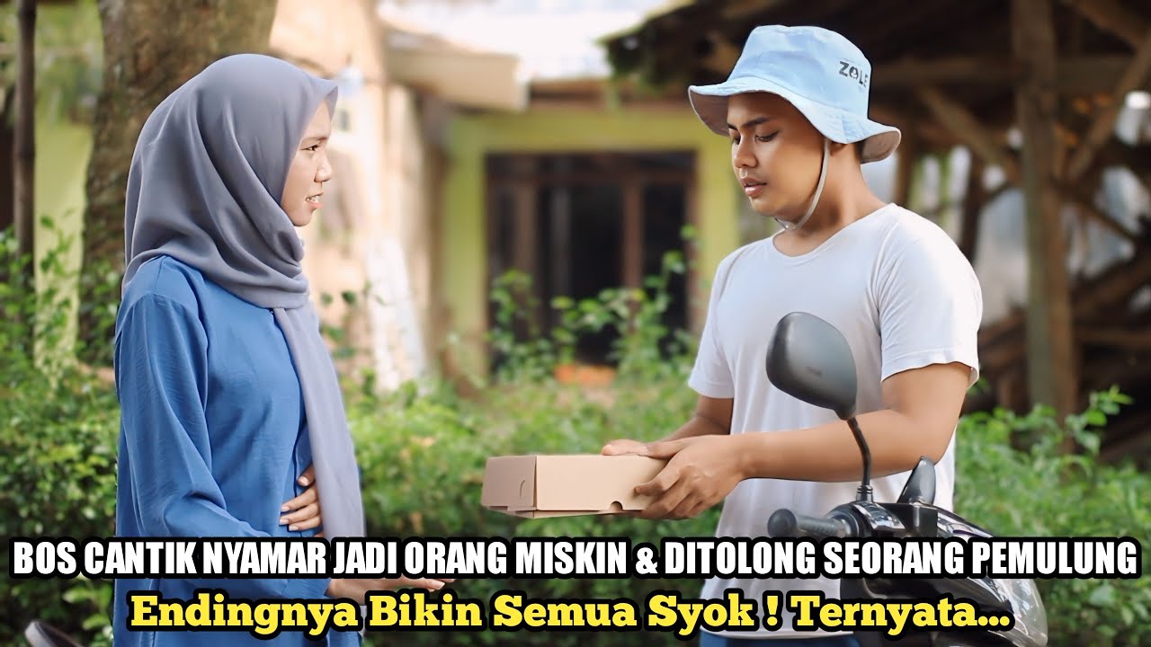 BOS KAYA NYAMAR JADI ORANG MISKIN YG KELAPARAN & DITOLONG SEORANG PEMULUNG! Endingnya Bikin Syok