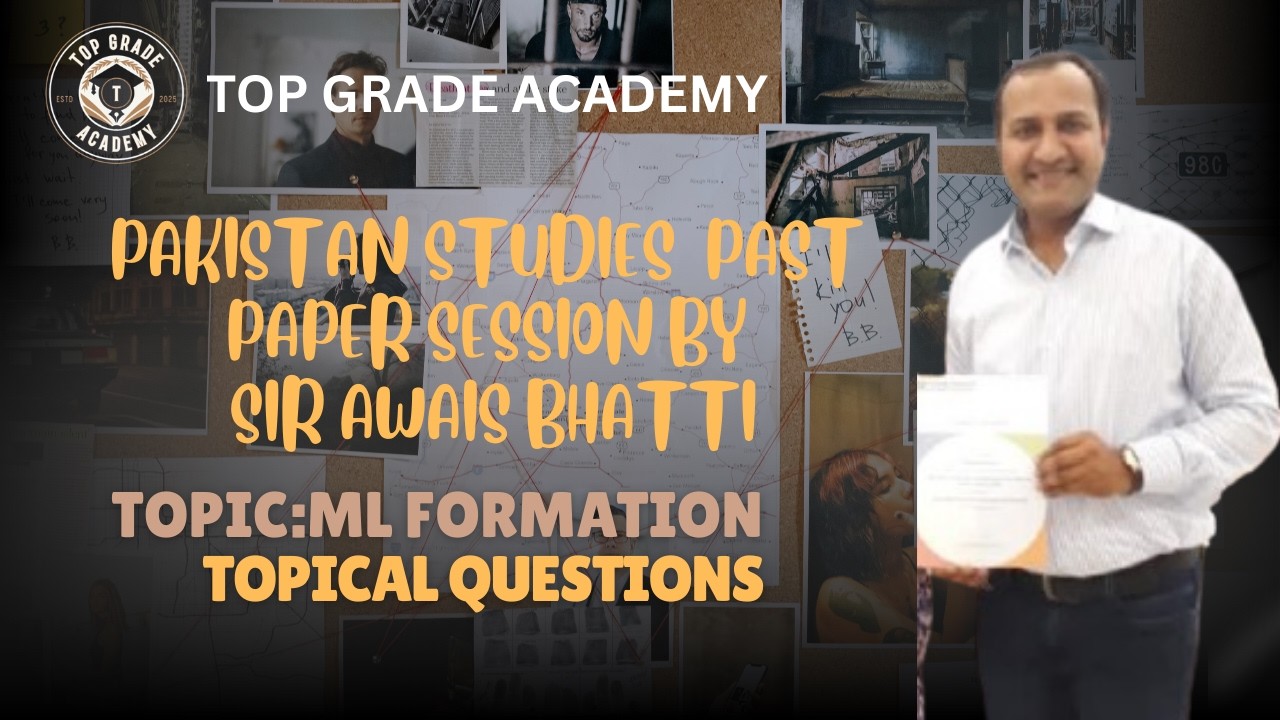 REASONS FOR THE FORMATION OF MUSLIM LEAGUE 1906 PAST PAPERS QUESTION SERIESBY M AWAIS BHATTI