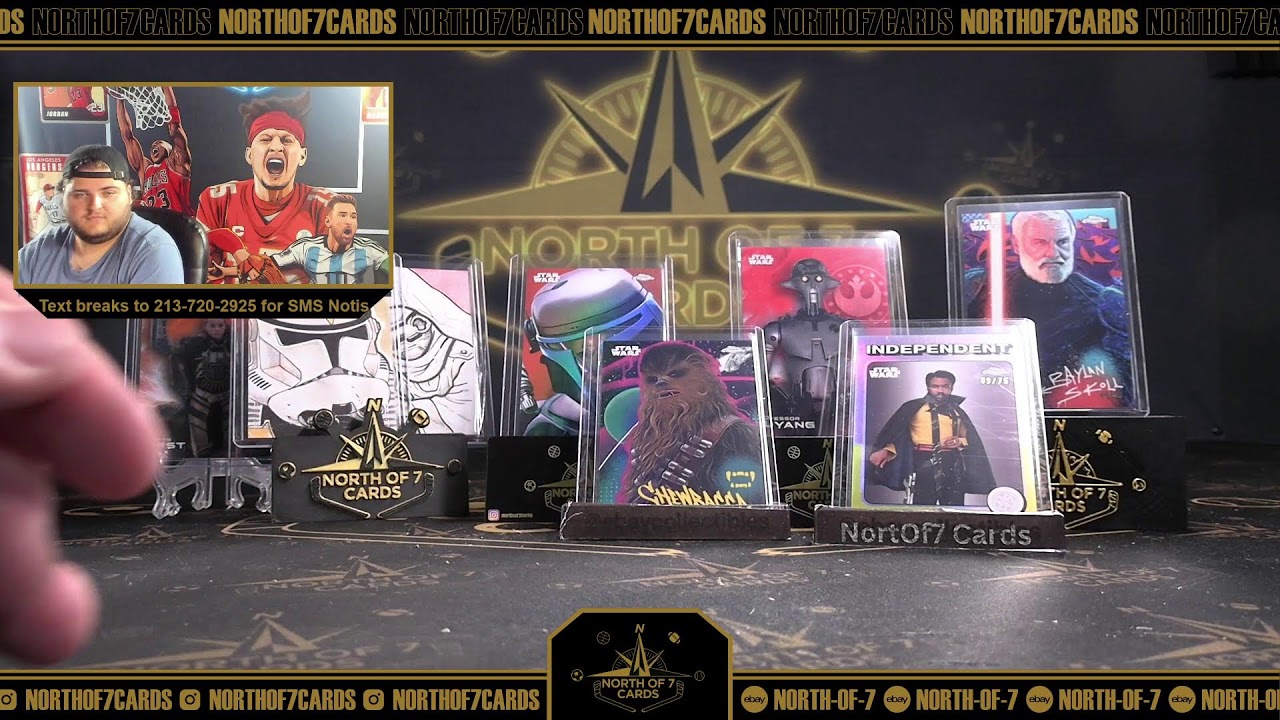 2025 Topps Chrome Star Wars Hobby - 1X Case Player BREAK #13- Sept 2nd