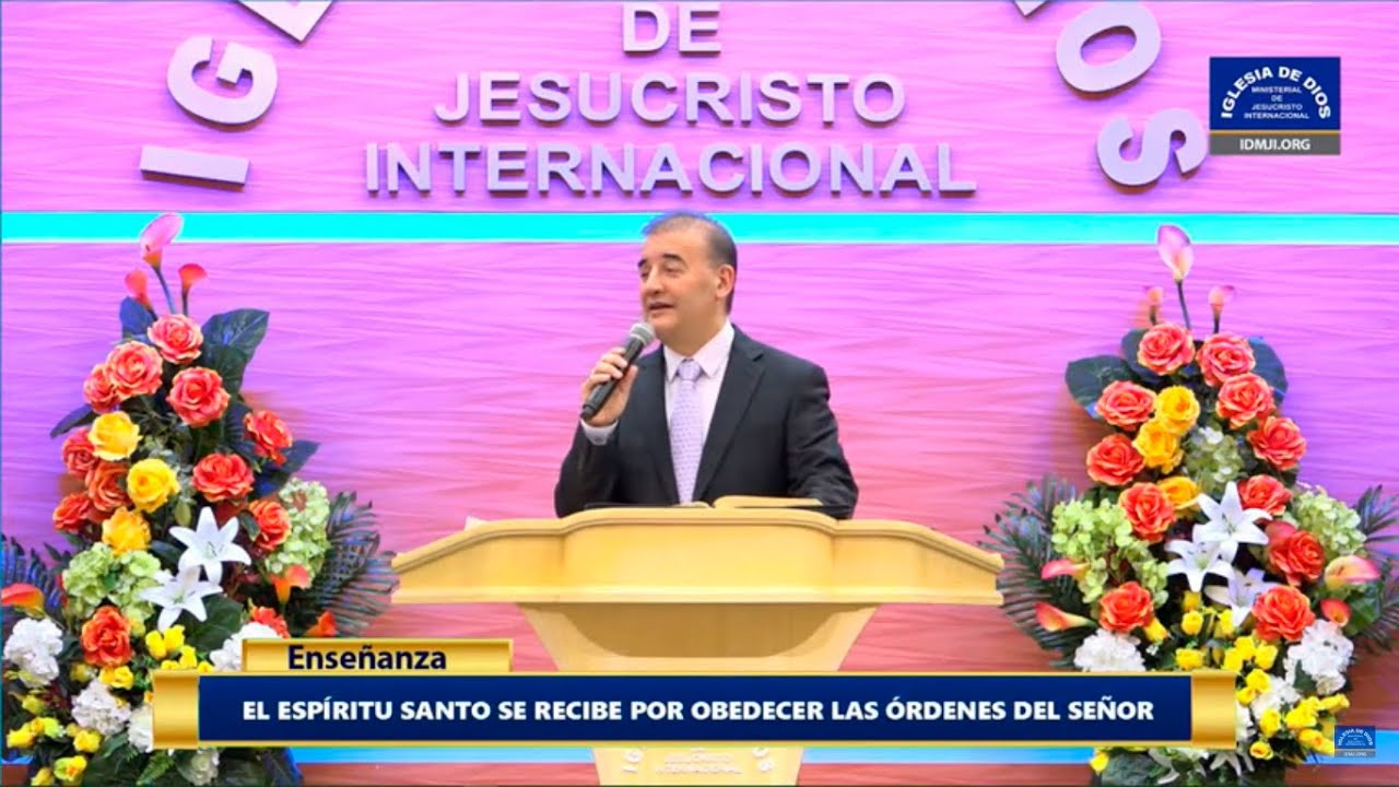 Enseñanza: El Espíritu Santo se recibe por obedecer las ordenes del Señor - Hno Carlos Alberto Baena