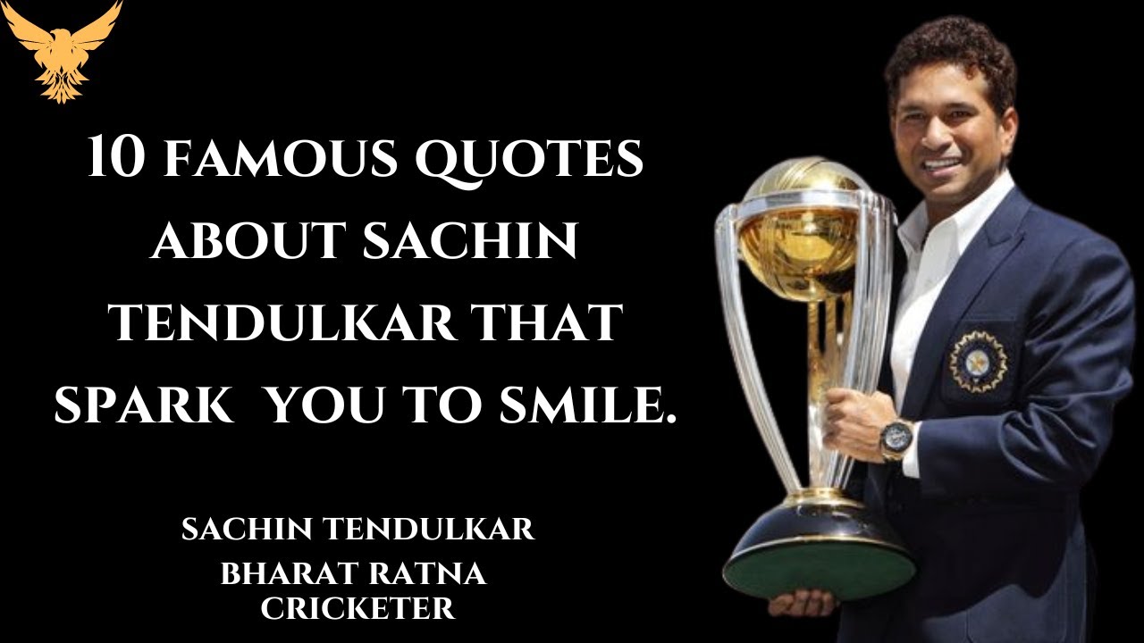 Sachin Tendulkar_ 10 Famous Quotes About Sachin Tendulkar  - Quotations Of Motivation