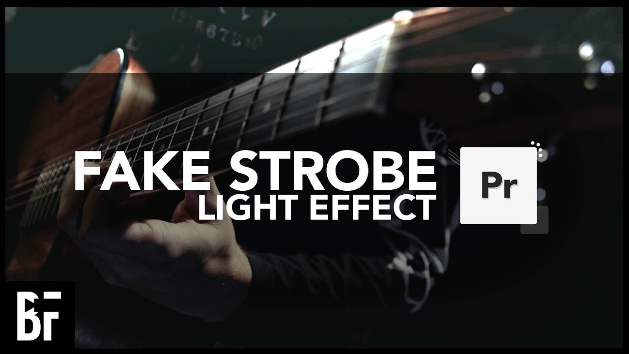 Create a Fake Strobe Light Effect in Premiere Pro