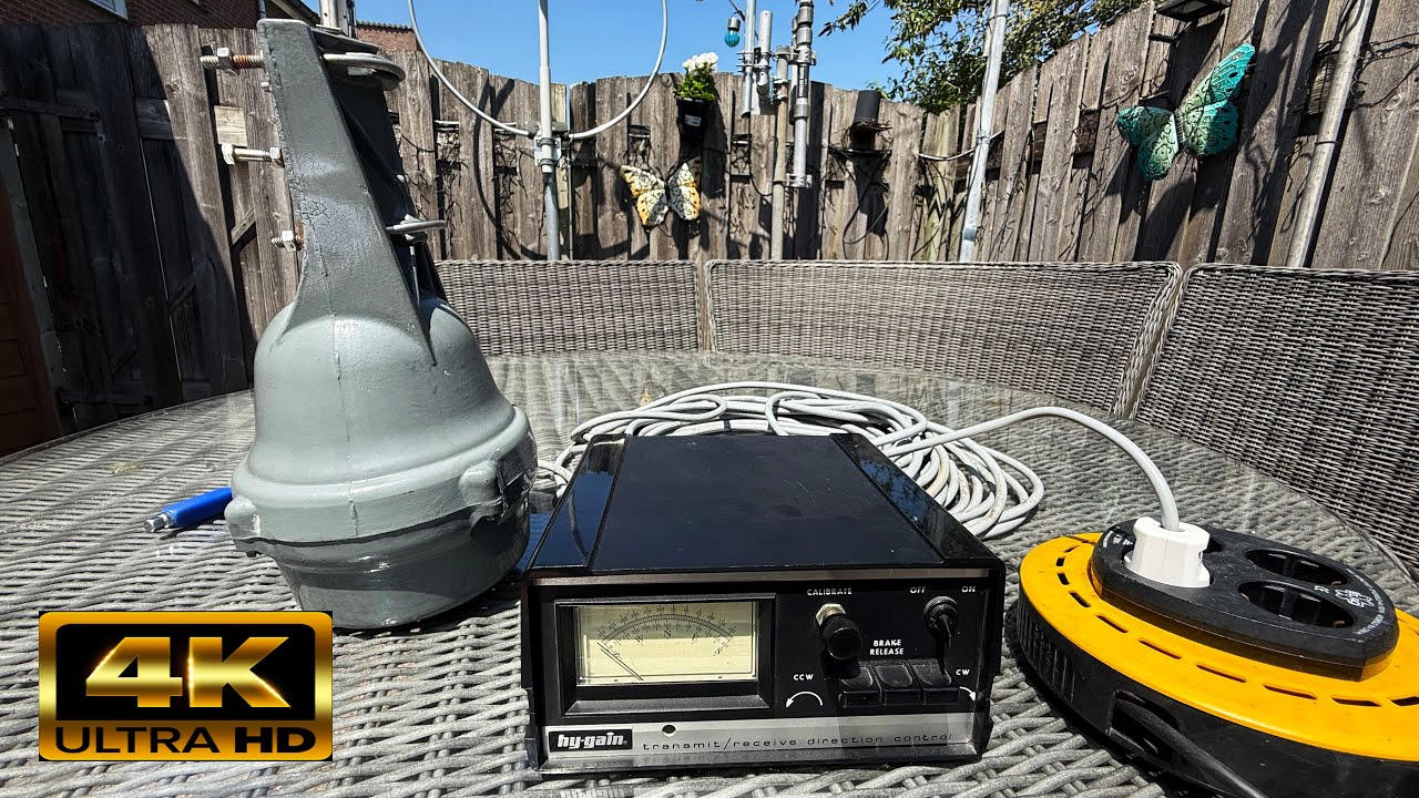 Hygain HAM IV Rotator testing before revision 19 june 2025