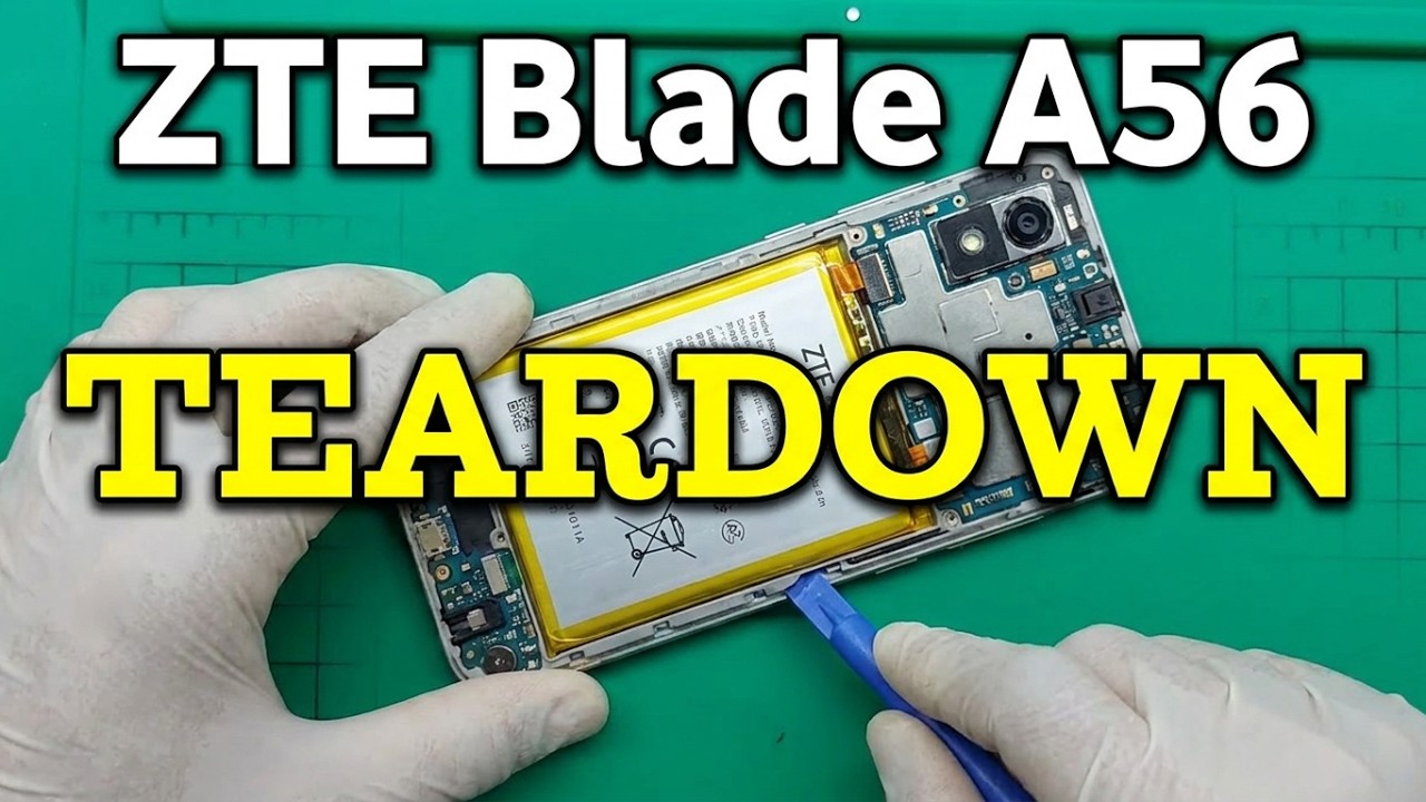ZTE Blade A56 Full Teardown 😱🔥