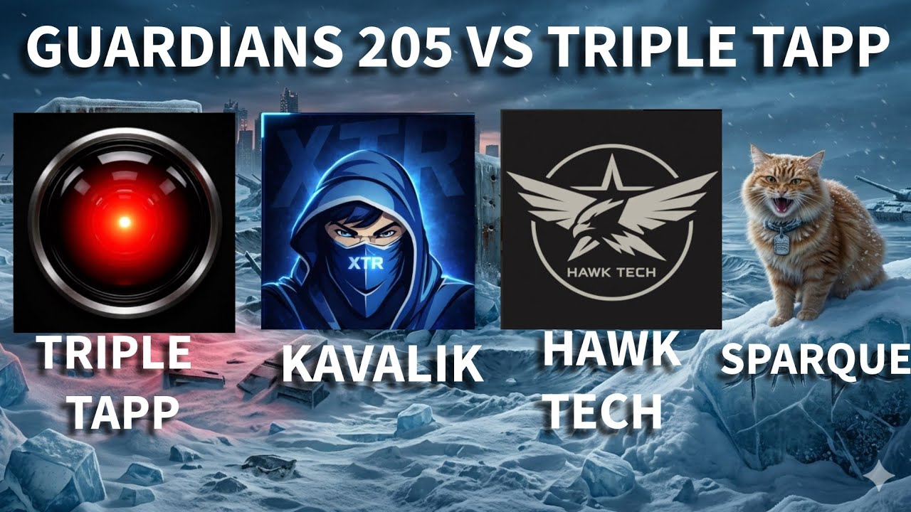 TRIPLE TAPP VS SERVER 205 – EPIC WHALE WAR (SPARQUE, KAVALIK & HAWK TECH)