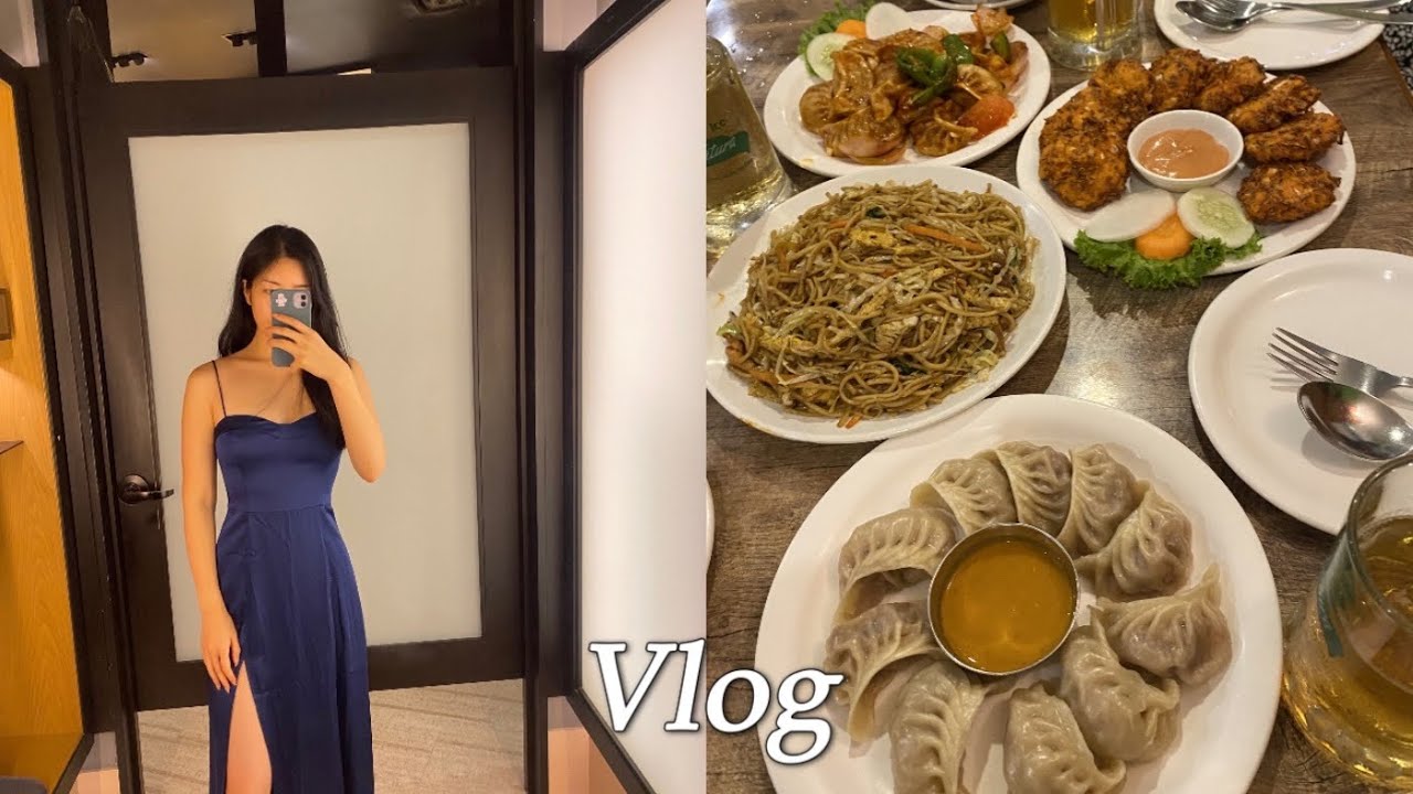 [Vlog] 먹고 비행하고 쇼핑하라🥟✈️🛍️ | 카타르 도하 일상, 팍팍한 사막살이 챙겨주는 친구들..💜