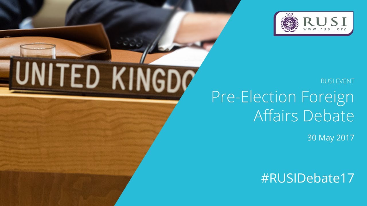 Pre-Election Foreign Affairs Debate