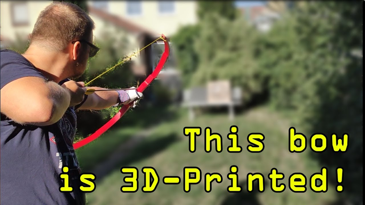 I 3D printed a COMPLETE bow for archery - and its pretty awesome