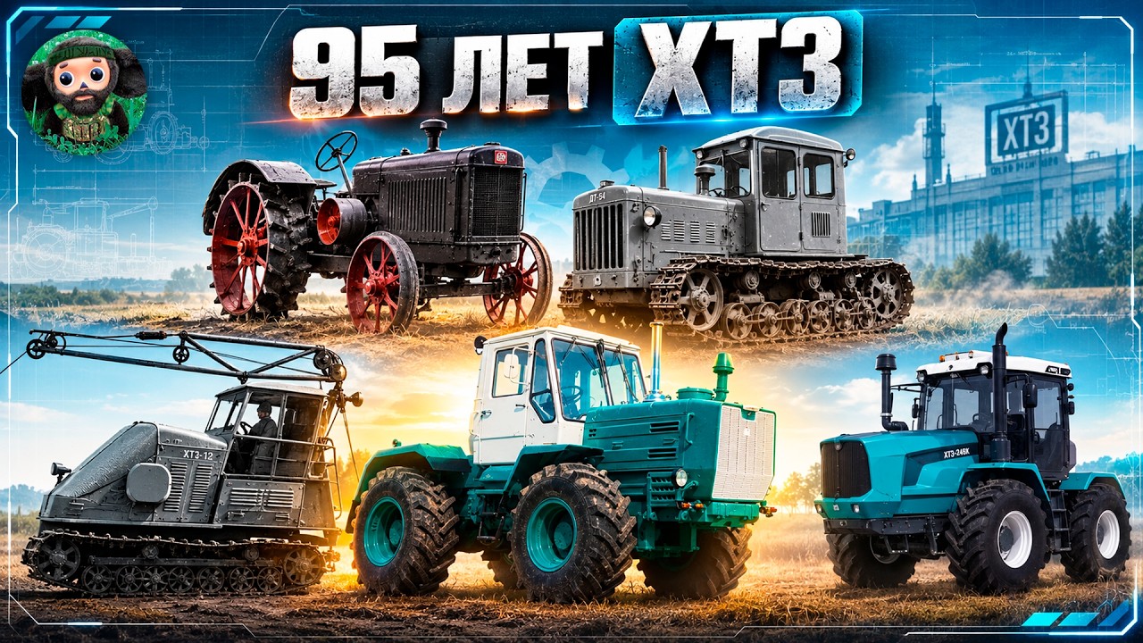 95 лет ХТЗ : от НАТИ до легенды Т-150К и нового 249К - Вся История Харьковского Завода