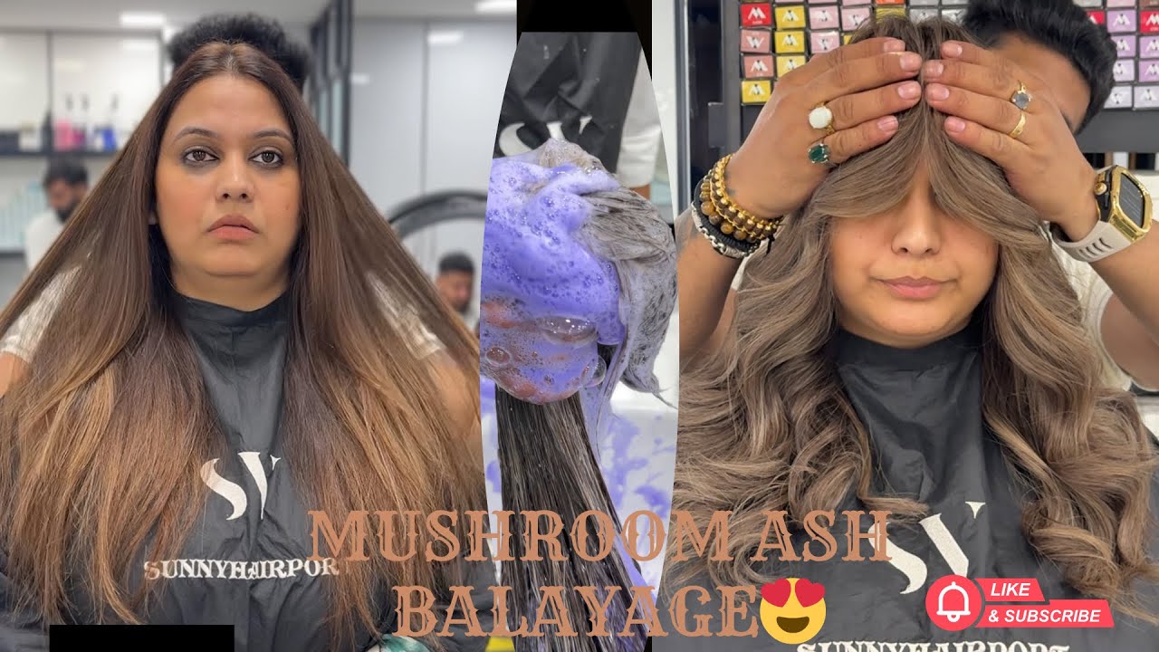 Ash Blonde Balayage: Transforming Asian Hair