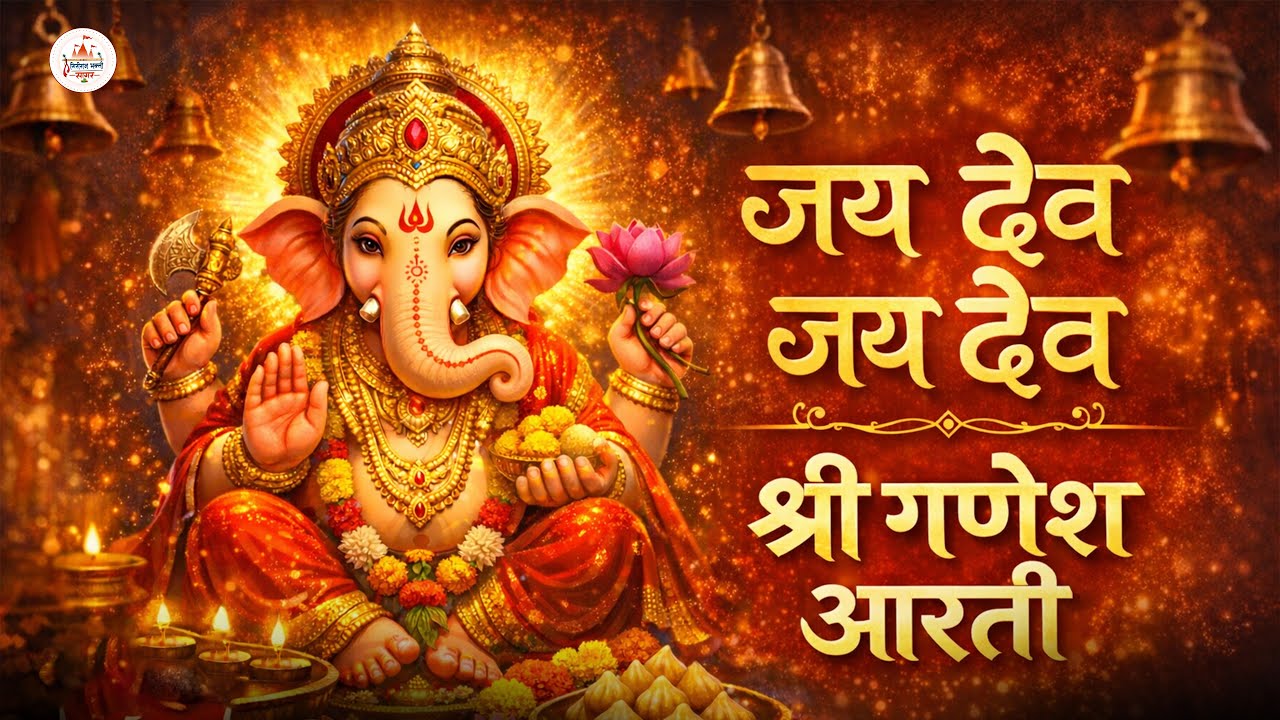 जय देव जय देव - श्री गणेश आरती | Jai Dev Jai Dev Jai Mangal Murti | Ganesh Aarti Ganpati Aarti