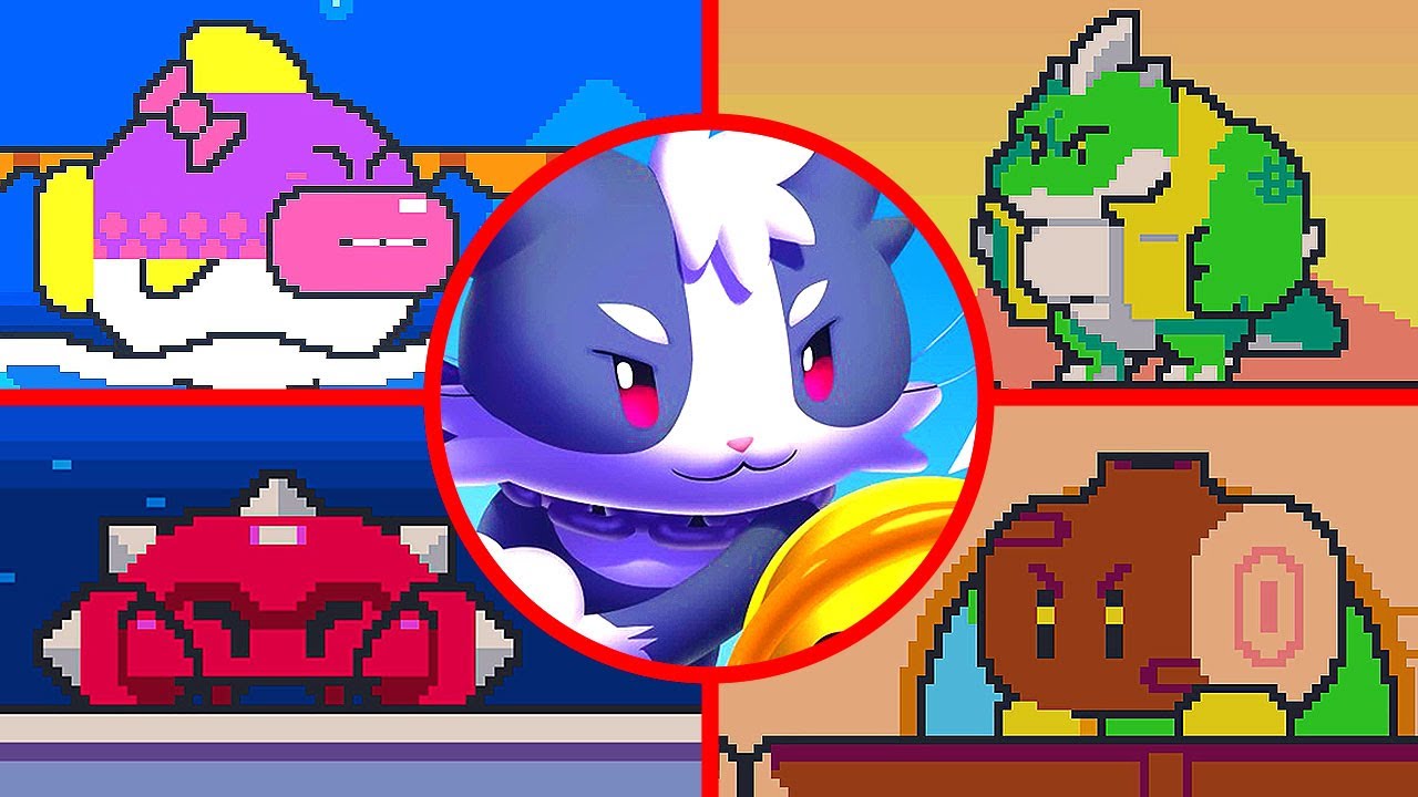 Super Cat Tales: PAWS - All Bosses (Boss Fight) 1080P 60 FPS