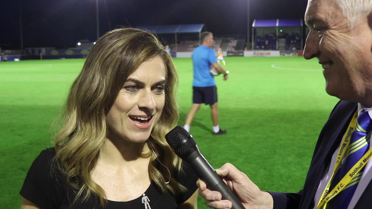 Karen Carney opens the Damson Homes Stand
