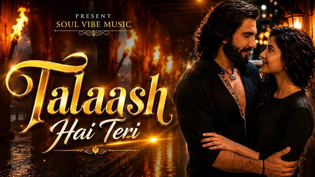 Talasha Hai Teri |  Sad Emotional Song | Sara Arjun dhurandhar- Raveer Singh| Heart Touching  Song 💔