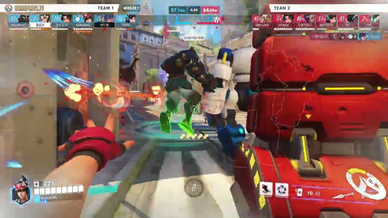 Cute girls team make a comeback by KUKUDAS — Overwatch Replay WR53E1